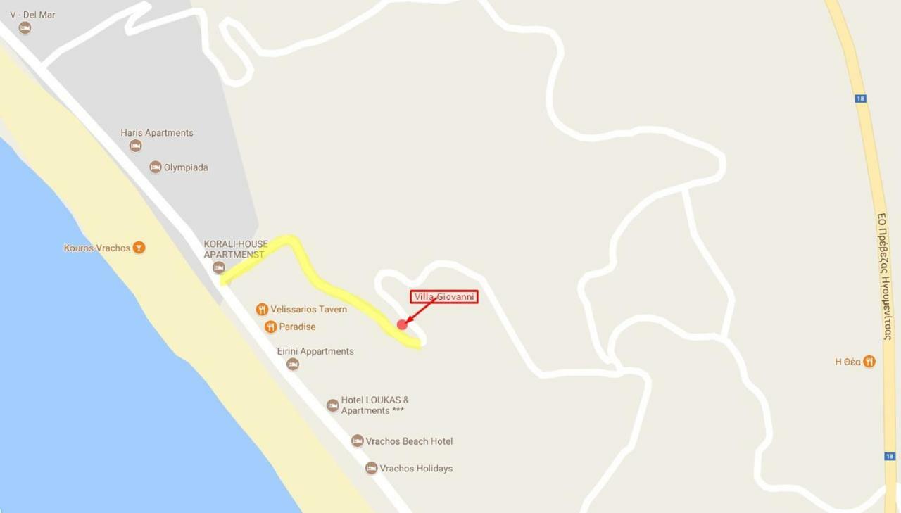 פראליה וראחו Villa Giovanni מראה חיצוני תמונה